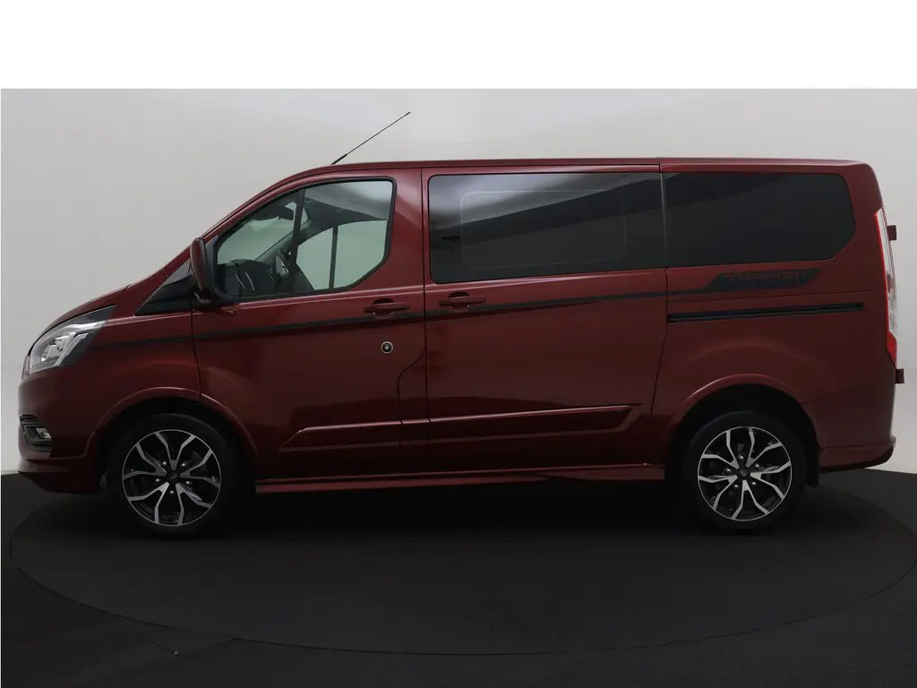 Ford Transit Custom Ford Transit Custom 320 2.0 TDCI L1H1 Sport AUT. Sport | 185pk! | 5 Pers. | Winterpakket | Navi | Clima | Trehaak | PDC |  08-2022 56.854 KM