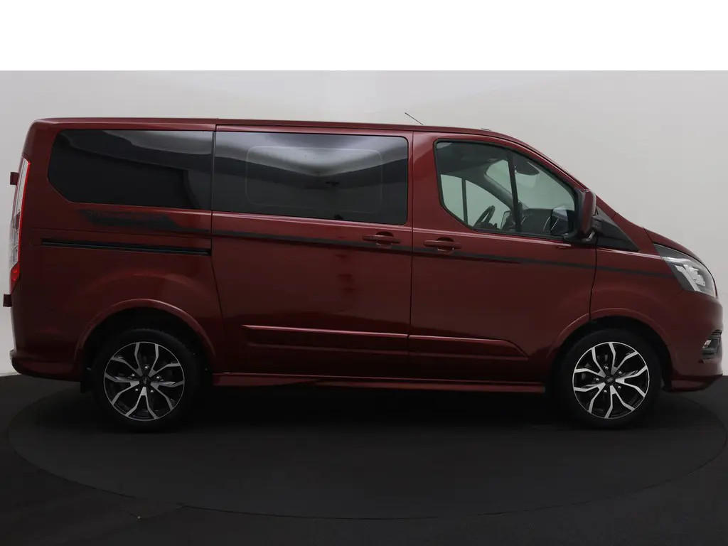 Ford Transit Custom Ford Transit Custom 320 2.0 TDCI L1H1 Sport AUT. Sport | 185pk! | 5 Pers. | Winterpakket | Navi | Clima | Trehaak | PDC |  08-2022 56.854 KM