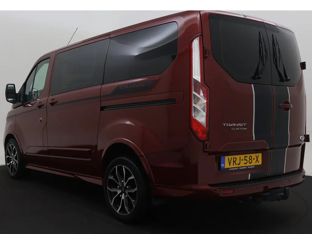 Ford Transit Custom Ford Transit Custom 320 2.0 TDCI L1H1 Sport AUT. Sport | 185pk! | 5 Pers. | Winterpakket | Navi | Clima | Trehaak | PDC |  08-2022 56.854 KM