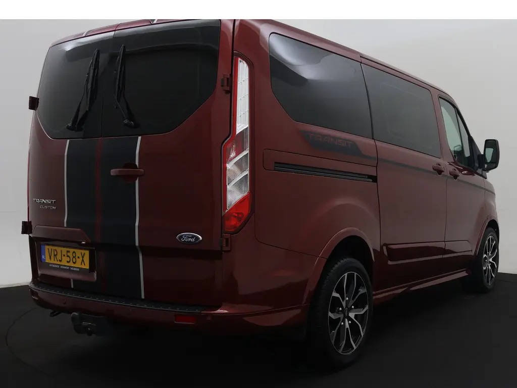Ford Transit Custom Ford Transit Custom 320 2.0 TDCI L1H1 Sport AUT. Sport | 185pk! | 5 Pers. | Winterpakket | Navi | Clima | Trehaak | PDC |  08-2022 56.854 KM