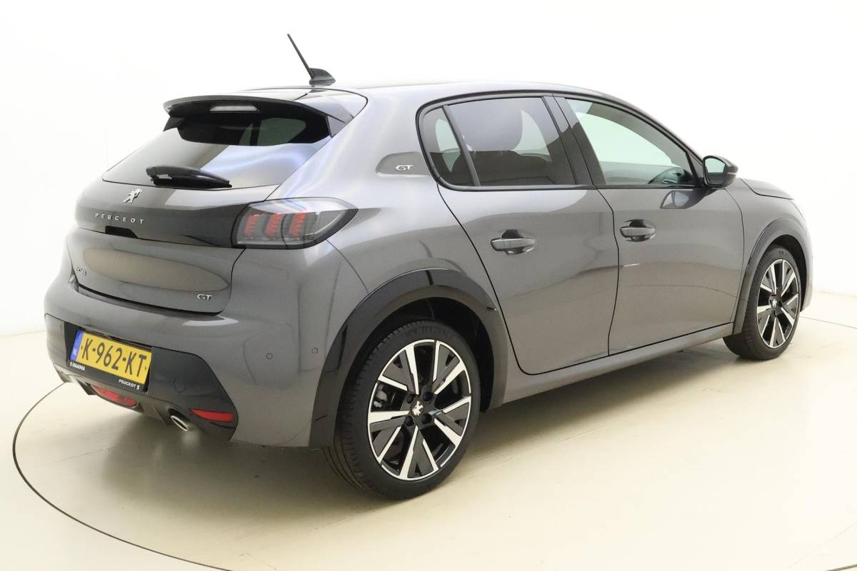 Peugeot 208 Peugeot 208 1.2T 100pk GT 3D-Cockpit l Keyless l | Achteruitrijcamera | LED l Voorstoelen Verwarmd l Apple Carplay & Android Auto 10” l Navigatie l Lichtmetalen Velgen l Parkeersensoren