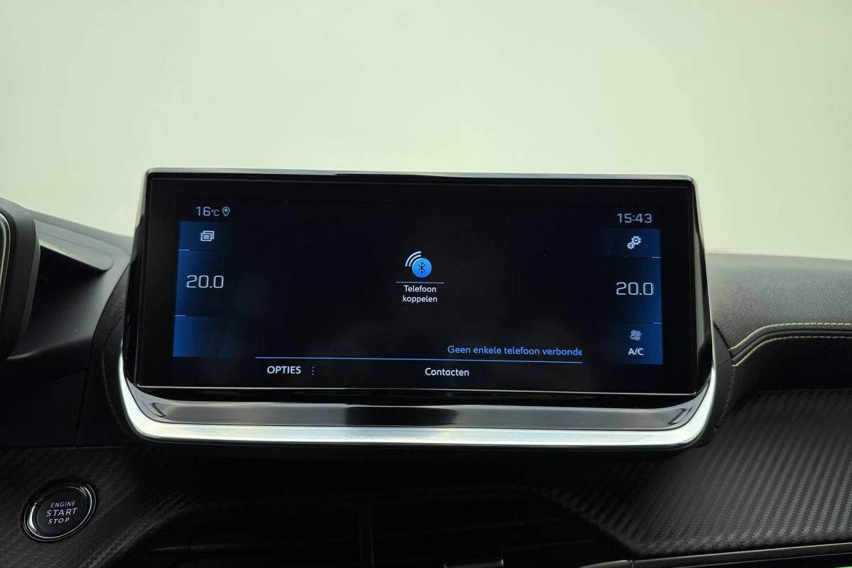 Peugeot 208 Peugeot 208 1.2T 100pk GT 3D-Cockpit l Keyless l | Achteruitrijcamera | LED l Voorstoelen Verwarmd l Apple Carplay & Android Auto 10” l Navigatie l Lichtmetalen Velgen l Parkeersensoren