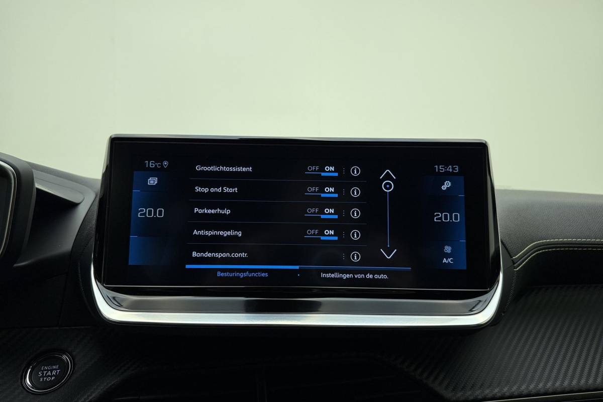 Peugeot 208 Peugeot 208 1.2T 100pk GT 3D-Cockpit l Keyless l | Achteruitrijcamera | LED l Voorstoelen Verwarmd l Apple Carplay & Android Auto 10” l Navigatie l Lichtmetalen Velgen l Parkeersensoren
