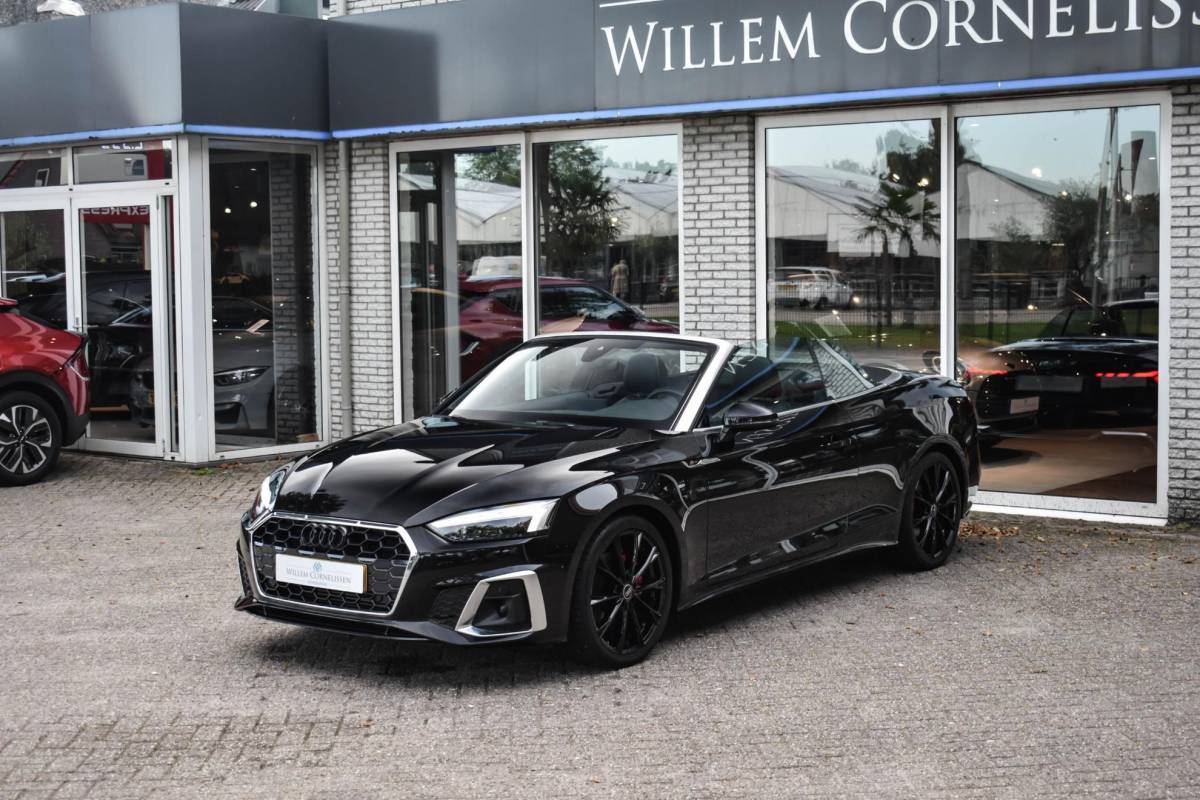 Audi A5 Audi A5 Cabriolet 40 TFSI S edition Leder B&O Elc Stoel Airscarf BTW
