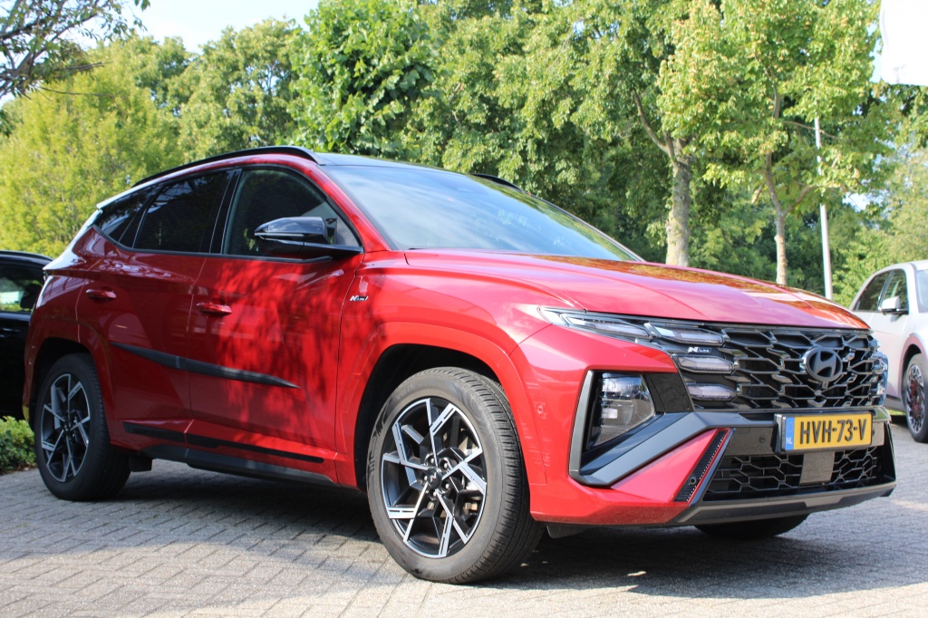 Hyundai Tucson Hyundai Tucson 1.6 T-GDI N Line Sky HEV Pano/360 cam/19″/Pdc 2x/Wint/Trekh.