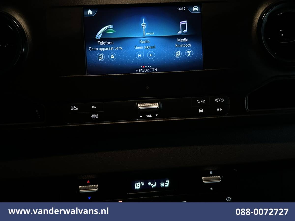 Mercedes-Benz Sprinter Mercedes-Benz Sprinter 315 CDI 150pk L3H2 Euro6 Airco | Camera | Apple Carplay | Cruisecontrol | Chauffeursstoel Android Auto, Stoelverwarming, Bijrijdersbank