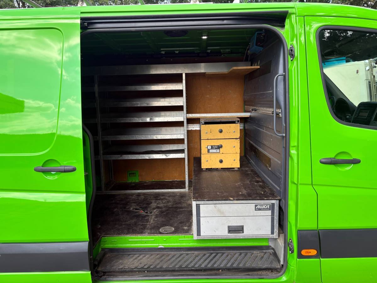 Mercedes-Benz Sprinter Mercedes-Benz Sprinter 414 2.2 CDI 366 Automaat *OMVORMER, INRICHTING* airco|achteruitrijcamera|Automaat|EURO6|Trekhaak 2000KG
