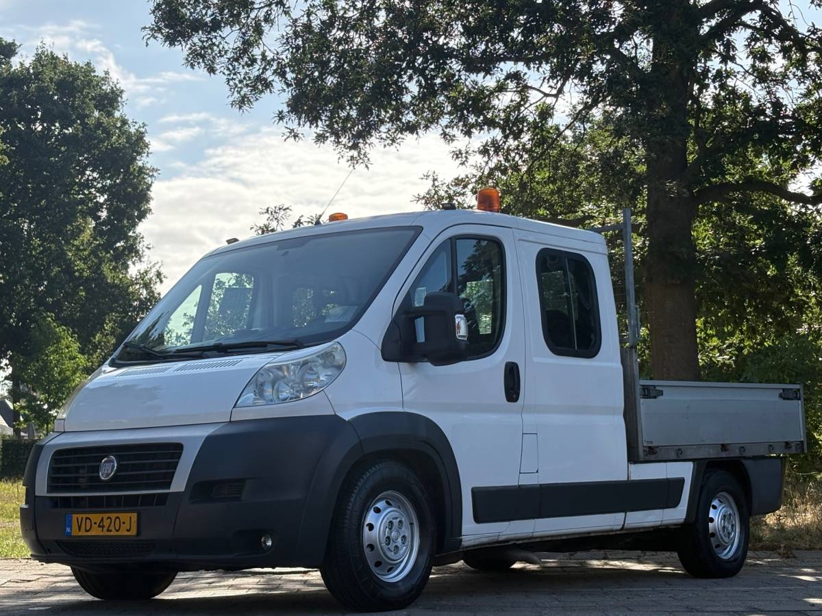 Fiat Ducato Fiat FIAT DUCATO |Kipper|kieper|CNG|NAP|airco|5 zitplaatsen|bluetooth|parkeersensoren achter|elektrisch pakket