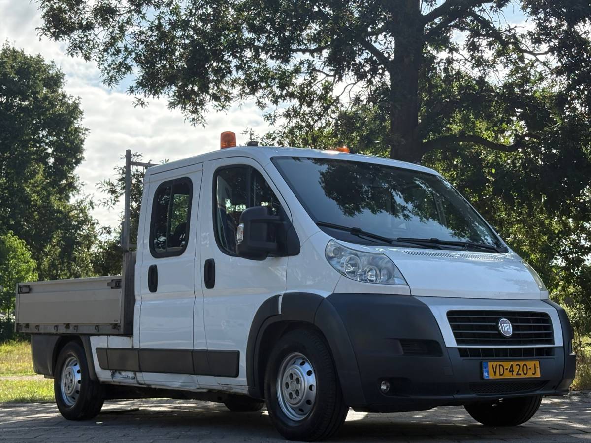 Fiat Ducato Fiat FIAT DUCATO |Kipper|kieper|CNG|NAP|airco|5 zitplaatsen|bluetooth|parkeersensoren achter|elektrisch pakket