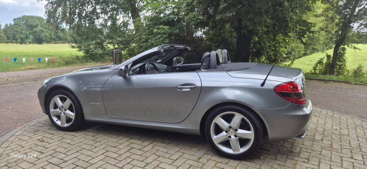 Mercedes-Benz SLK Mercedes SLK-klasse 200 K. Prestige💢€12000,-💢keurige  cabrio automaat leer 98051 km aantoonbaar !