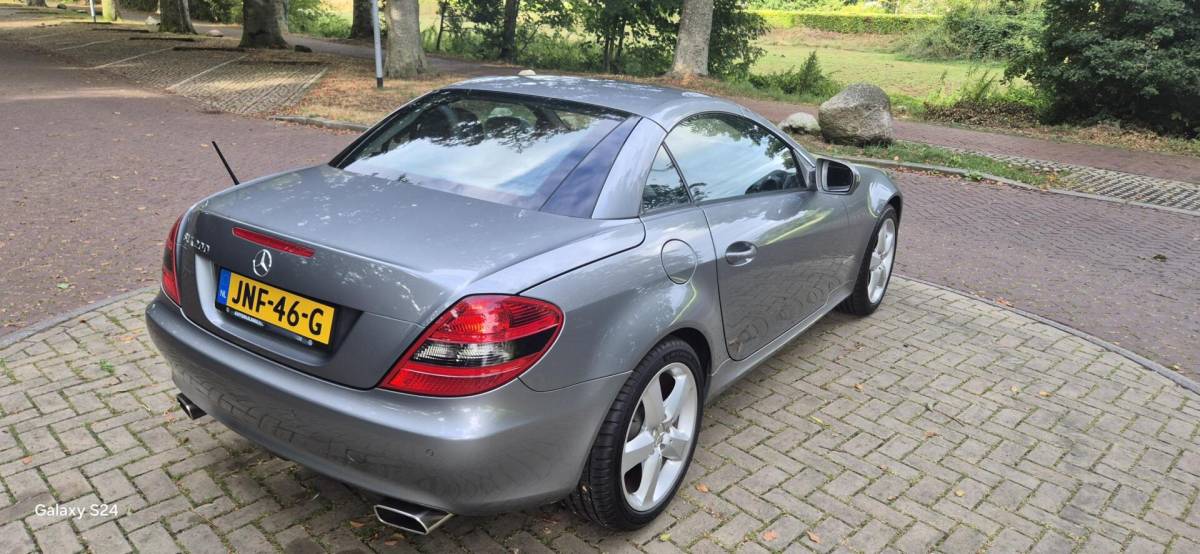 Mercedes-Benz SLK Mercedes SLK-klasse 200 K. Prestige💢€12000,-💢keurige  cabrio automaat leer 98051 km aantoonbaar !