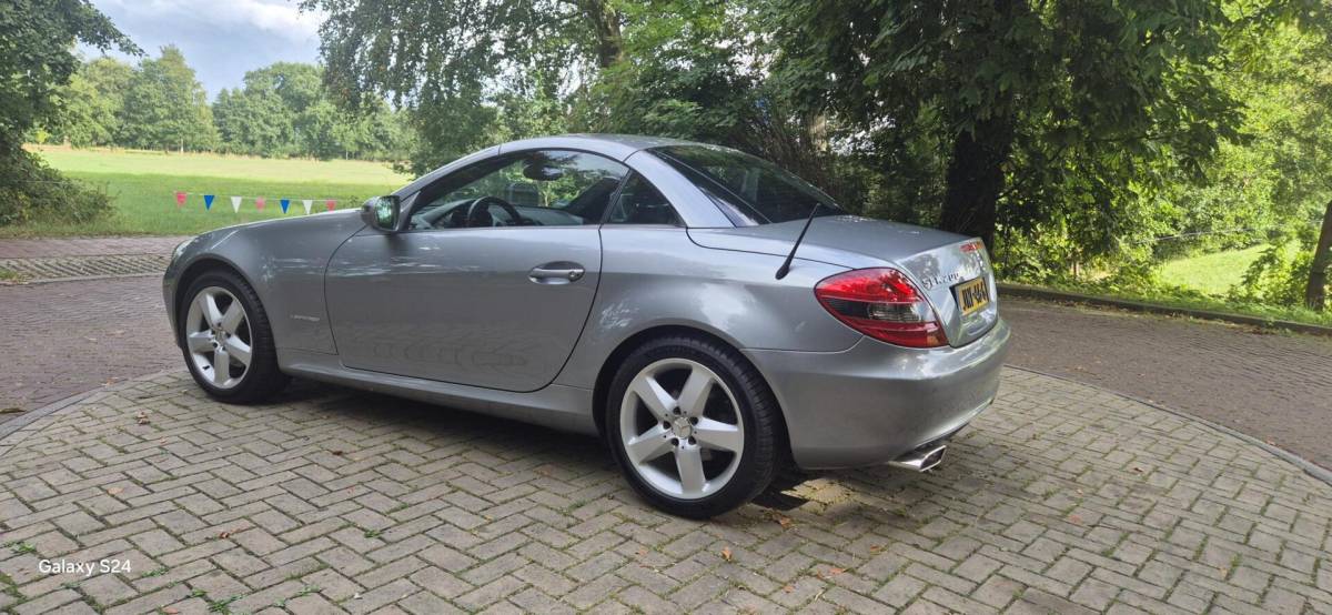 Mercedes-Benz SLK Mercedes SLK-klasse 200 K. Prestige💢€12000,-💢keurige  cabrio automaat leer 98051 km aantoonbaar !