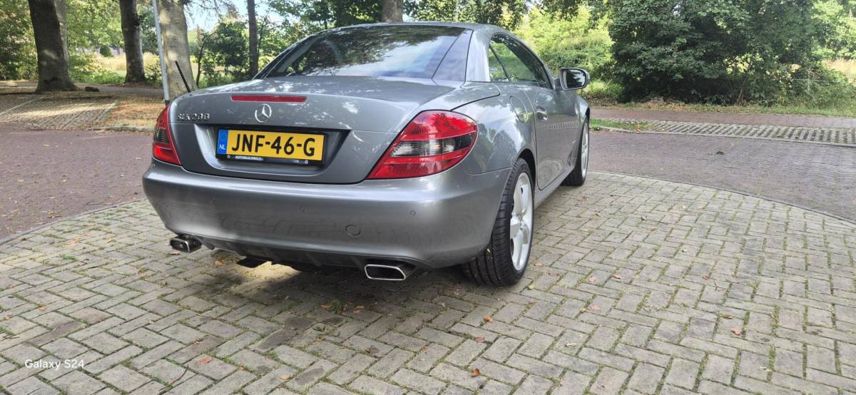 Mercedes-Benz SLK Mercedes SLK-klasse 200 K. Prestige💢€12000,-💢keurige  cabrio automaat leer 98051 km aantoonbaar !