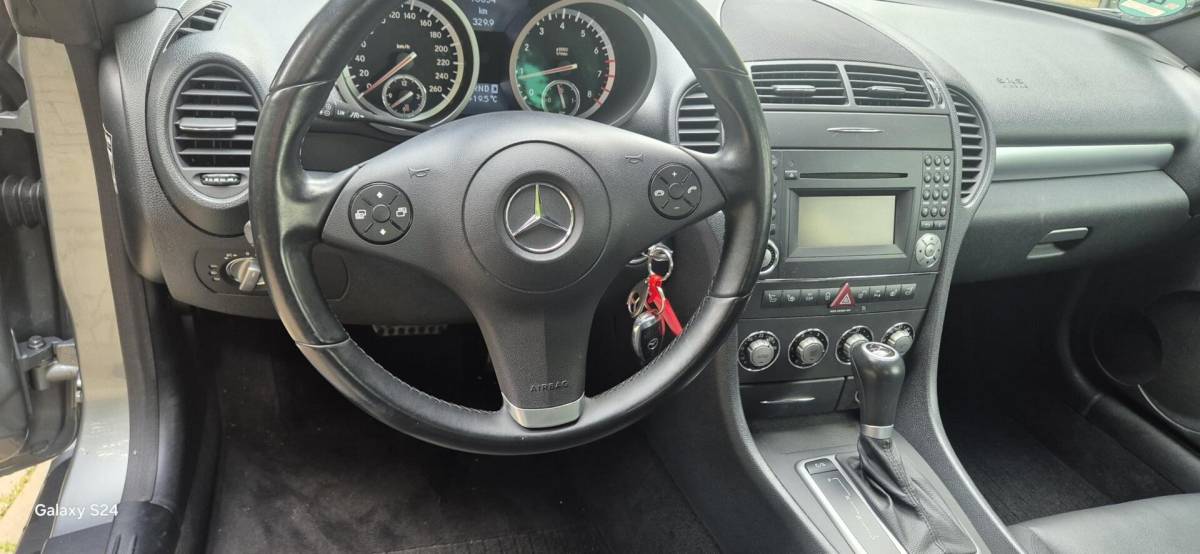 Mercedes-Benz SLK Mercedes SLK-klasse 200 K. Prestige💢€12000,-💢keurige  cabrio automaat leer 98051 km aantoonbaar !