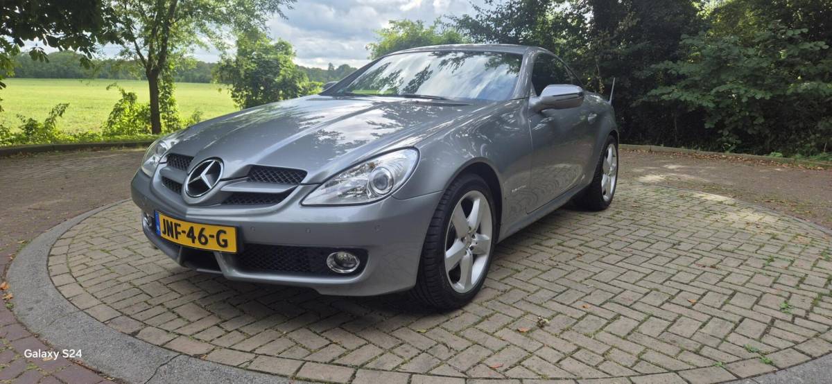 Mercedes-Benz SLK Mercedes SLK-klasse 200 K. Prestige💢€12000,-💢keurige  cabrio automaat leer 98051 km aantoonbaar !