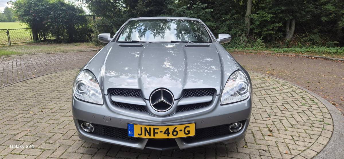 Mercedes-Benz SLK Mercedes SLK-klasse 200 K. Prestige💢€12000,-💢keurige  cabrio automaat leer 98051 km aantoonbaar !