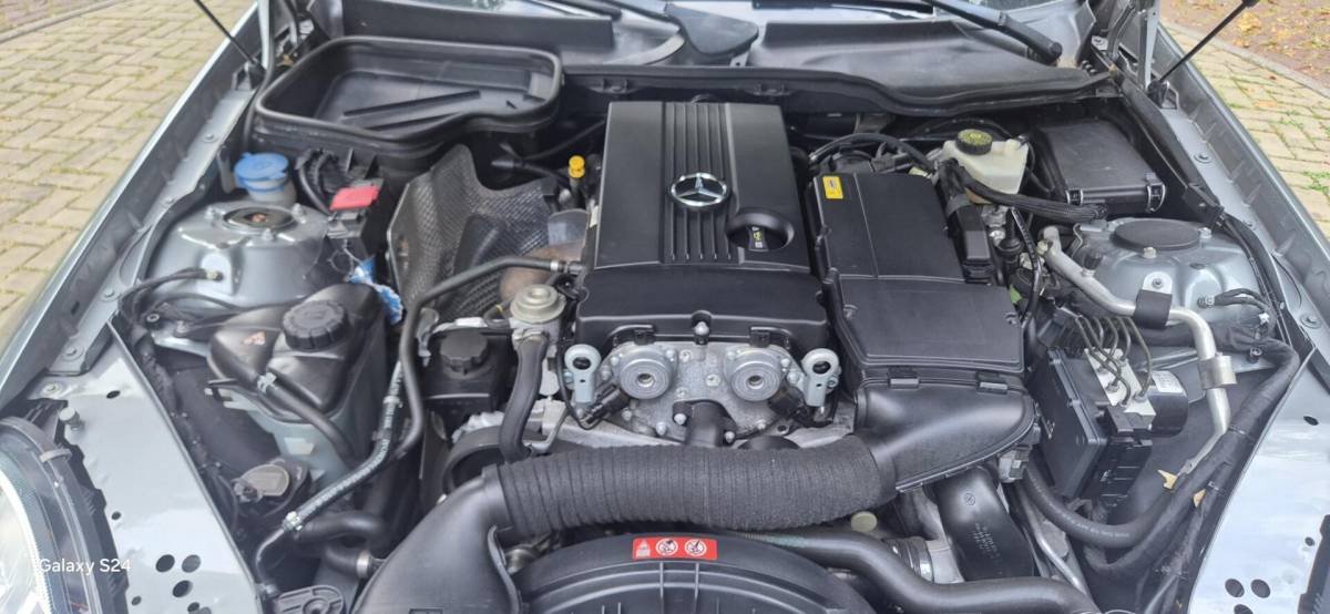 Mercedes-Benz SLK Mercedes SLK-klasse 200 K. Prestige💢€12000,-💢keurige  cabrio automaat leer 98051 km aantoonbaar !