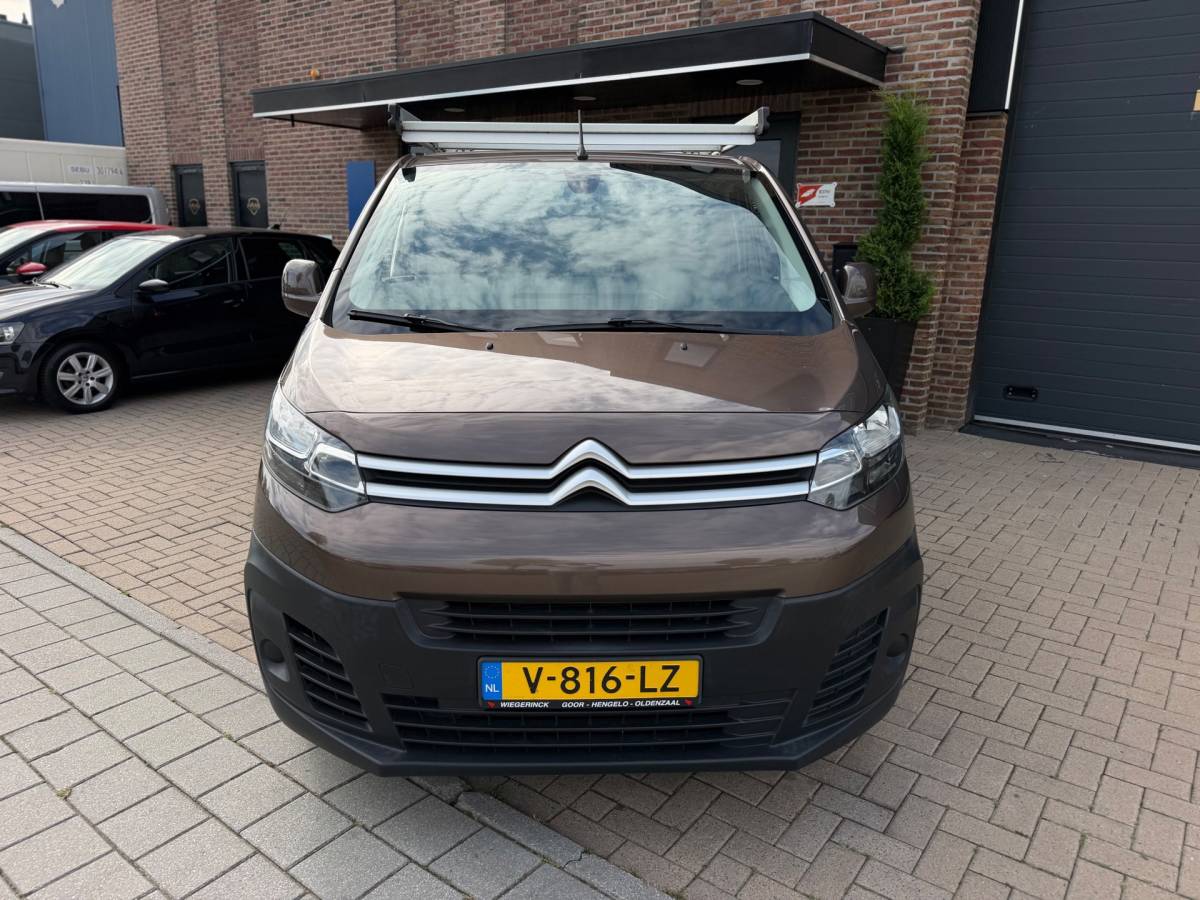 Citroën Jumpy Citroen Jumpy 1.6 BlueHDI 95 Comfort M S&S Automaat Dubbele Schuifdeuren Airco Cruise Navi CarPlay Elk.Ramen Trekhaak.