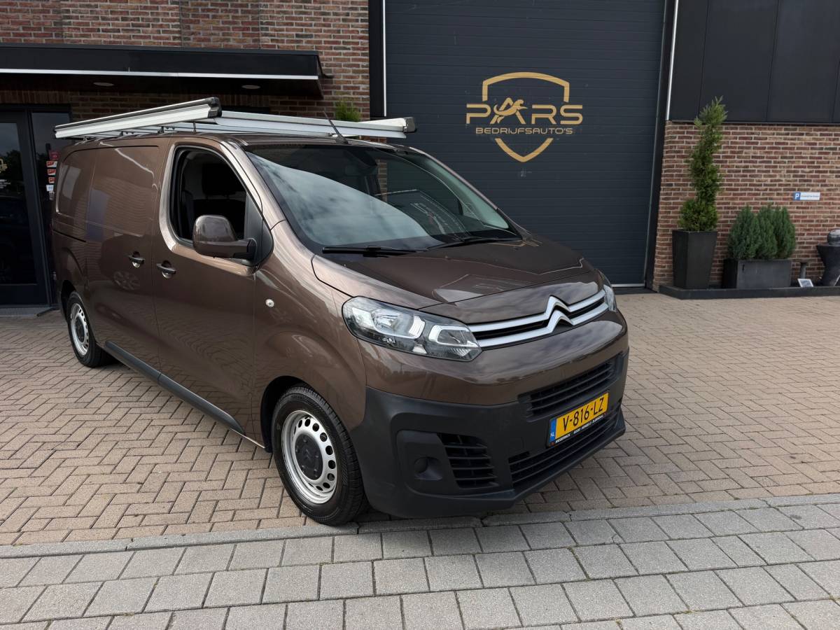 Citroën Jumpy Citroen Jumpy 1.6 BlueHDI 95 Comfort M S&S Automaat Dubbele Schuifdeuren Airco Cruise Navi CarPlay Elk.Ramen Trekhaak.