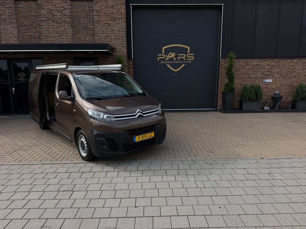 Citroën Jumpy Citroen Jumpy 1.6 BlueHDI 95 Comfort M S&S Automaat Dubbele Schuifdeuren Airco Cruise Navi CarPlay Elk.Ramen Trekhaak.