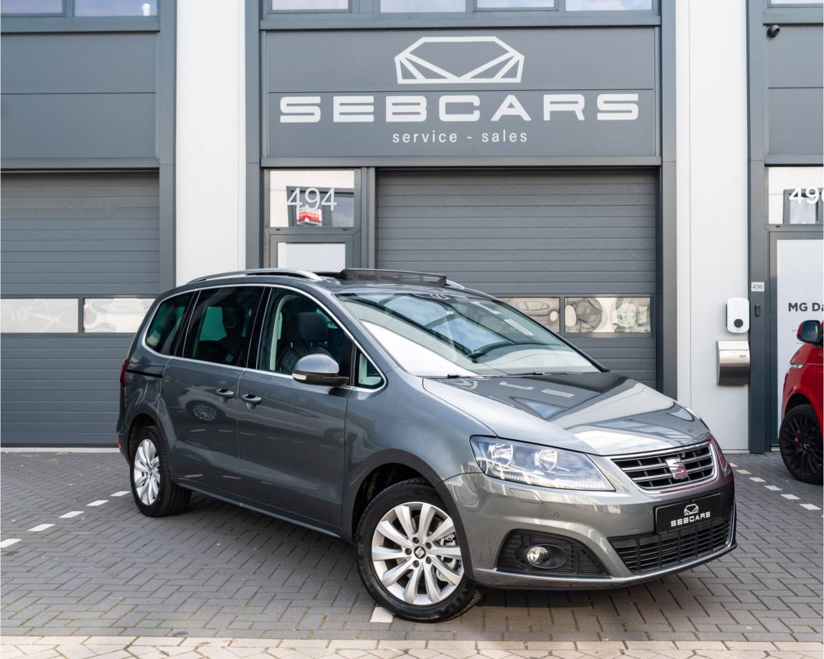 SEAT Alhambra SEAT Alhambra 1.4 TSI Style DSG PANODAK, GEINTERGREERDE KINDERZITJES, ELEK. TREKHAAK