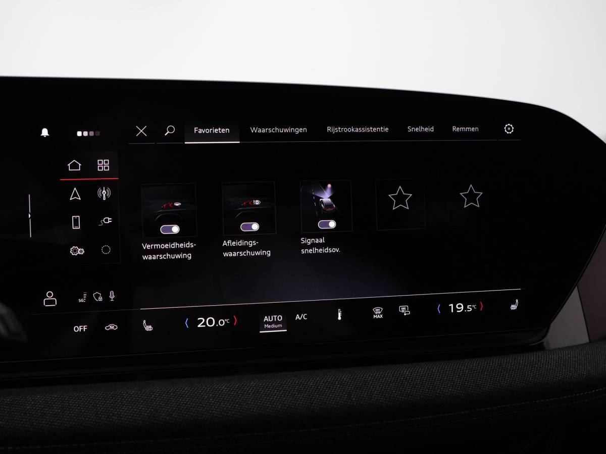 Audi A6 Avant e-tron Audi A6 Avant e-tron 367pk edition performance 100 kWh · SOH 97,8% · Warmtepomp · 360 Camera · Luchtvering · Wegklapbare Trekhaak · Stoel-& Stuurverwarming · 21” Inch · Garantie t/m 10-12-2030 of 100.000km
