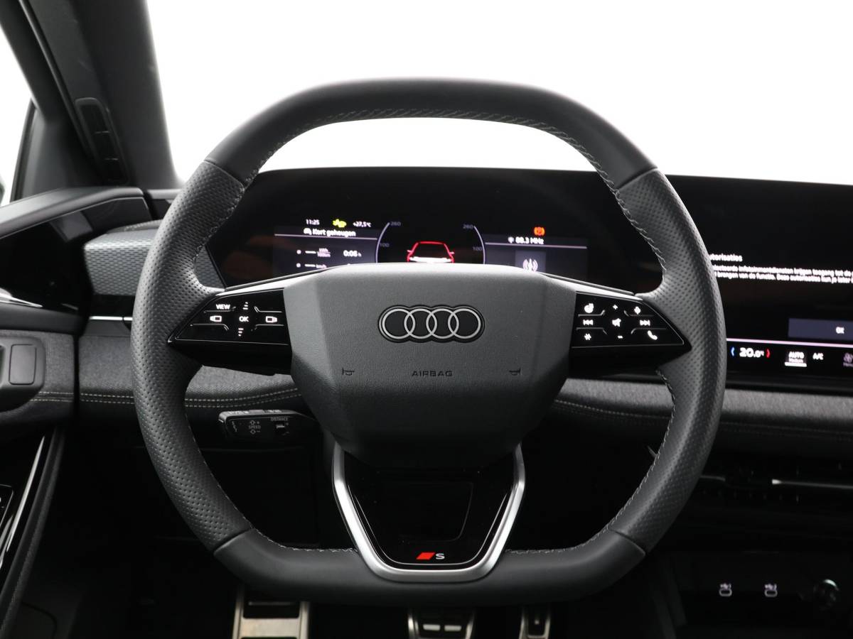 Audi A6 Avant e-tron Audi A6 Avant e-tron 367pk edition performance 100 kWh · SOH 97,8% · Warmtepomp · 360 Camera · Luchtvering · Wegklapbare Trekhaak · Stoel-& Stuurverwarming · 21” Inch · Garantie t/m 10-12-2030 of 100.000km