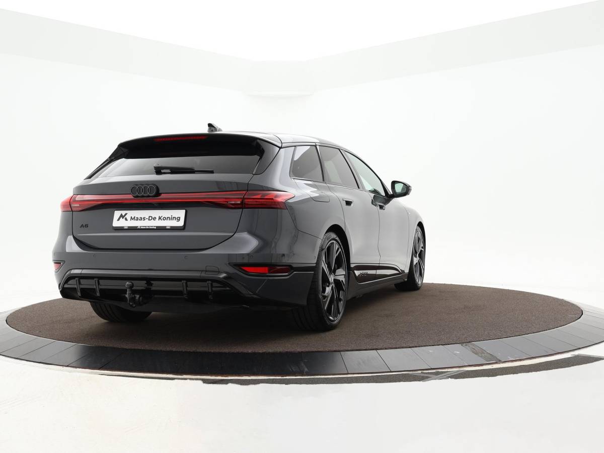 Audi A6 Avant e-tron Audi A6 Avant e-tron 367pk edition performance 100 kWh · SOH 97,8% · Warmtepomp · 360 Camera · Luchtvering · Wegklapbare Trekhaak · Stoel-& Stuurverwarming · 21” Inch · Garantie t/m 10-12-2030 of 100.000km
