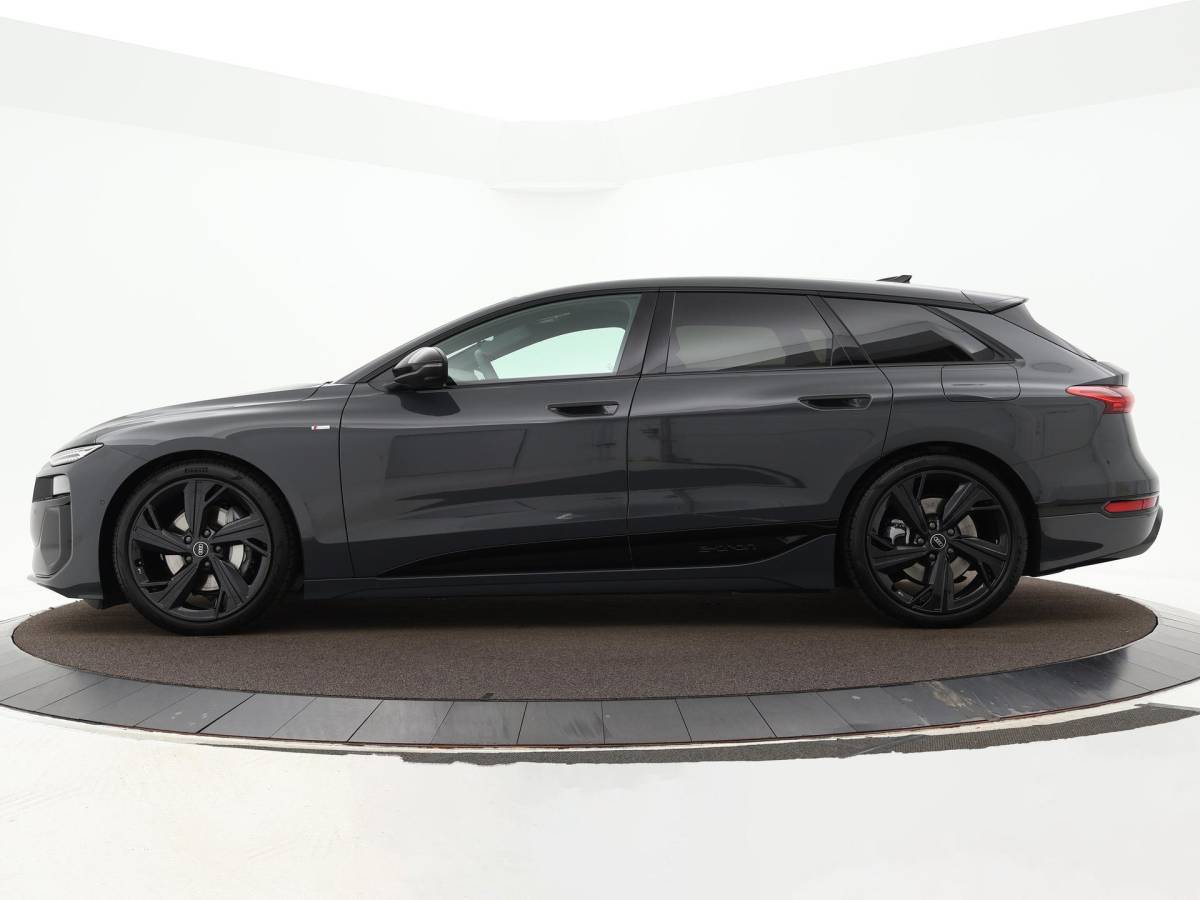 Audi A6 Avant e-tron Audi A6 Avant e-tron 367pk edition performance 100 kWh · SOH 97,8% · Warmtepomp · 360 Camera · Luchtvering · Wegklapbare Trekhaak · Stoel-& Stuurverwarming · 21” Inch · Garantie t/m 10-12-2030 of 100.000km