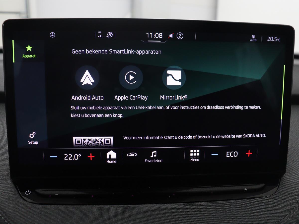 Škoda Enyaq iV Skoda Enyaq iV 60 | SOH 94,1% | Half leder | Navigatie | Carplay | Sfeerverlichting | Climate control | Camera | Park assist