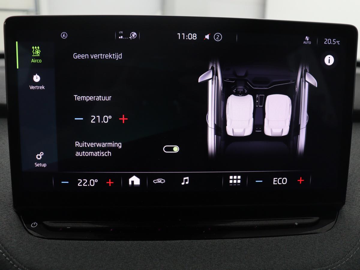 Škoda Enyaq iV Skoda Enyaq iV 60 | SOH 94,1% | Half leder | Navigatie | Carplay | Sfeerverlichting | Climate control | Camera | Park assist