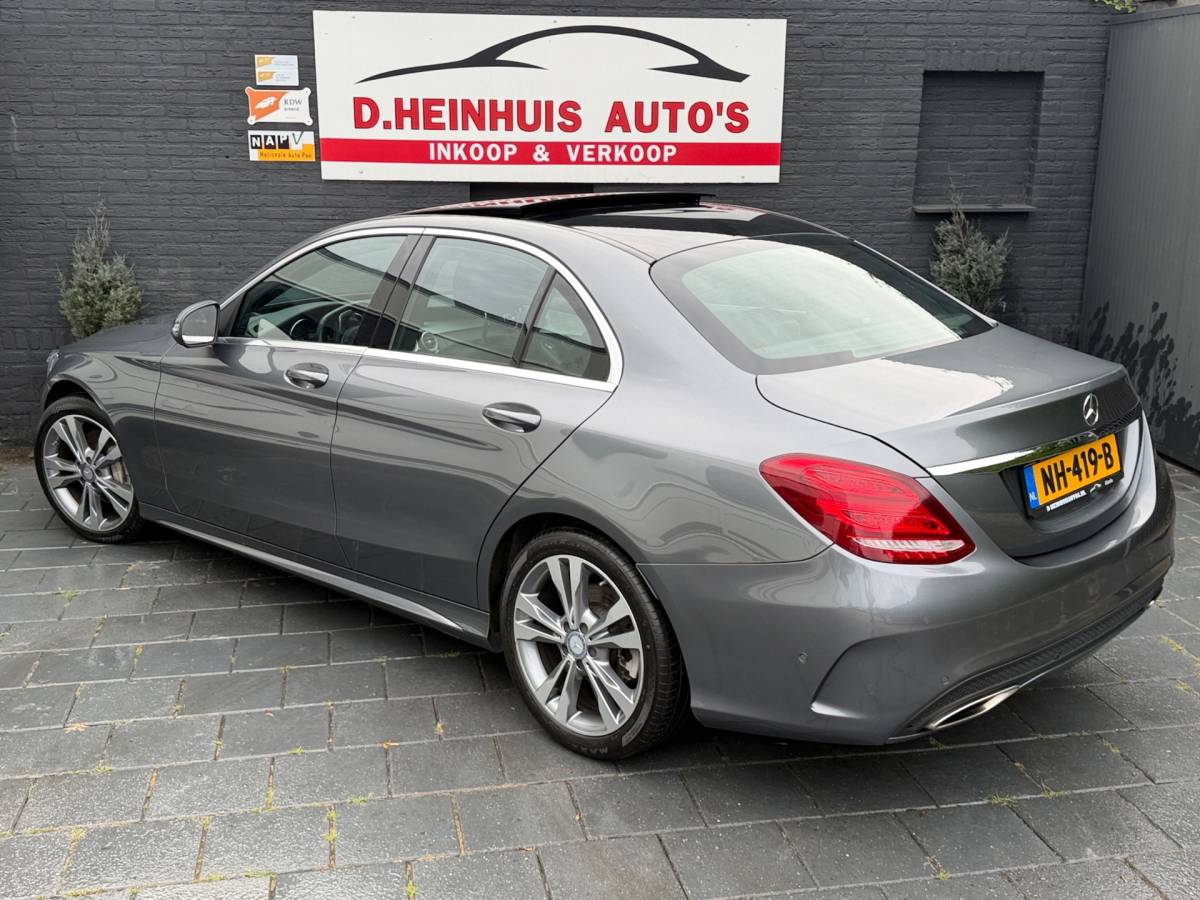 Mercedes-Benz C-Klasse Mercedes-Benz C-klasse 180 AMG Sport Edition PANODAK|LEDER|ORG NL