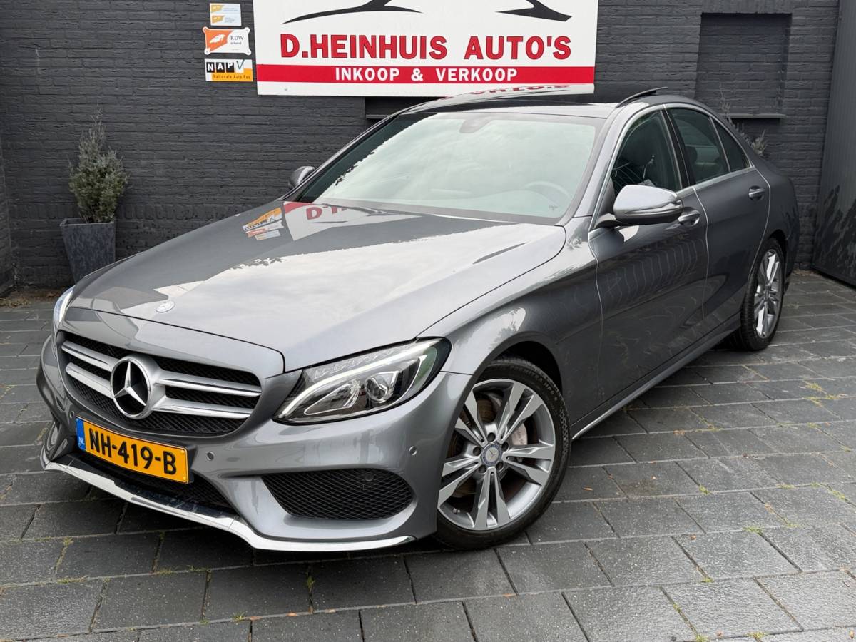 Mercedes-Benz C-Klasse Mercedes-Benz C-klasse 180 AMG Sport Edition PANODAK|LEDER|ORG NL