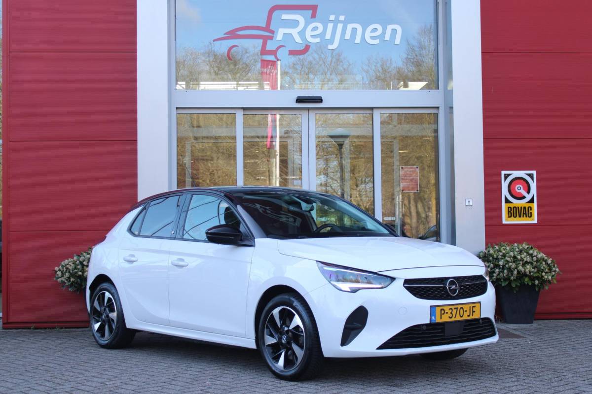 Opel Corsa-e Opel Corsa-e GS Line 50 kWh | APPLE CARPLAY/ANDROID AUTO | LED KOPLAMPEN | WINTER PAKKET: STOEL VERWARMING/STUUR VERWARMING | ZWART DAK | CLIMATE CONTROL | CRUISE CONTROL | DAB+ RADIO | ACHTERUITRIJ CAMERA | PARKEER SENSOREN ACHTER | SNEL LAADFUNCTIE |