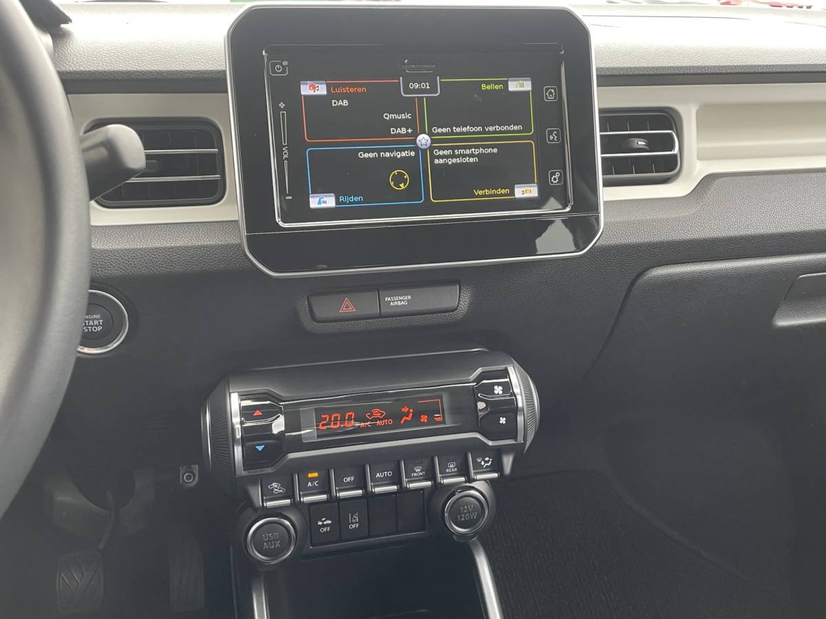 Suzuki Ignis Suzuki Ignis 1.2 Smart Hybrid Style Navigatie, Climate Control, Cruise Control, 16″Lm, Keyless Entry, Achteruitrijcamera