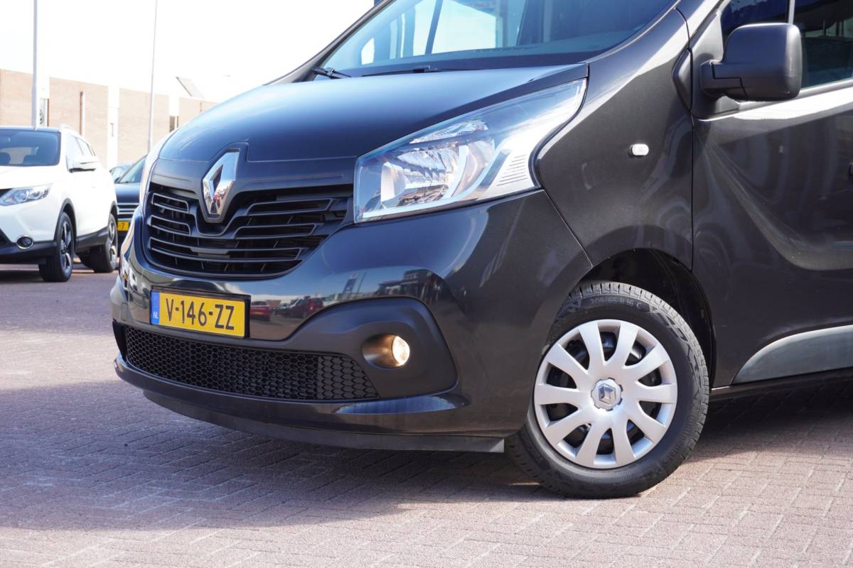 Renault Trafic Renault Trafic 1.6 dCi T27 L1H1 Work Edition Energy | 3 Zitter | 95.000KM | Airco | Navigatie | Zwart | 2019 | Inruil mogelijk
