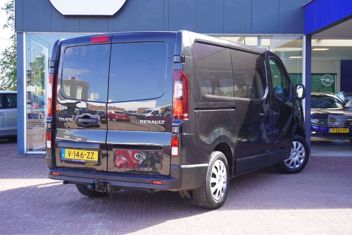 Renault Trafic Renault Trafic 1.6 dCi T27 L1H1 Work Edition Energy | 3 Zitter | 95.000KM | Airco | Navigatie | Zwart | 2019 | Inruil mogelijk