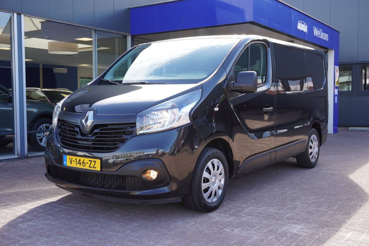 Renault Trafic Renault Trafic 1.6 dCi T27 L1H1 Work Edition Energy | 3 Zitter | 95.000KM | Airco | Navigatie | Zwart | 2019 | Inruil mogelijk