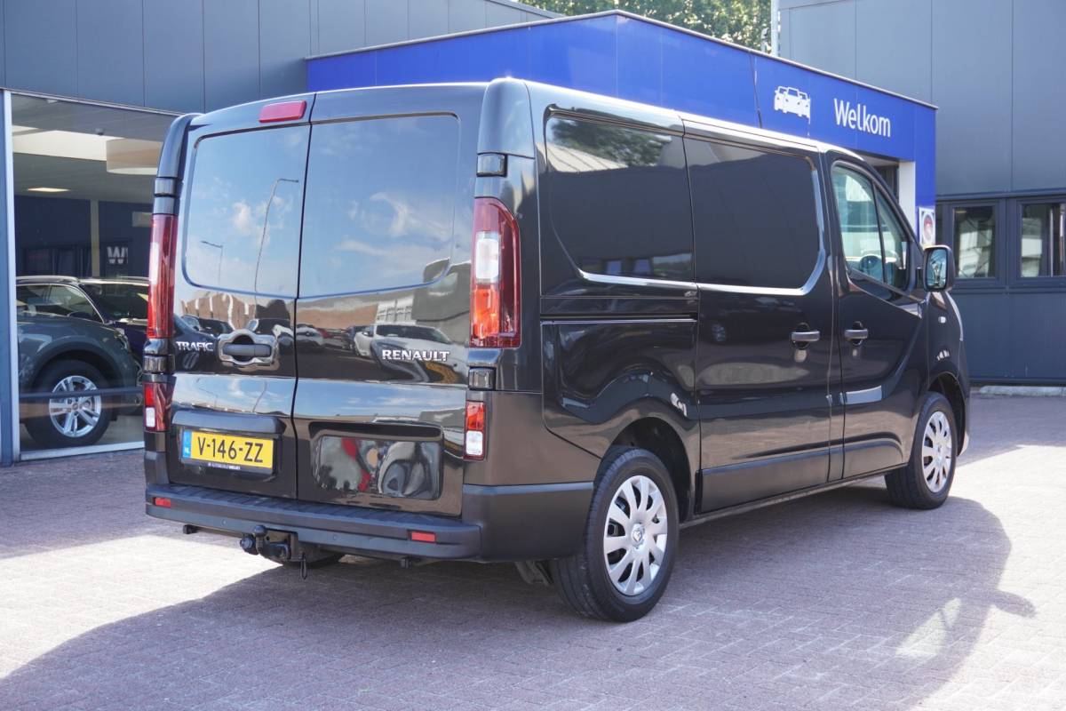 Renault Trafic Renault Trafic 1.6 dCi T27 L1H1 Work Edition Energy | 3 Zitter | 95.000KM | Airco | Navigatie | Zwart | 2019 | Inruil mogelijk