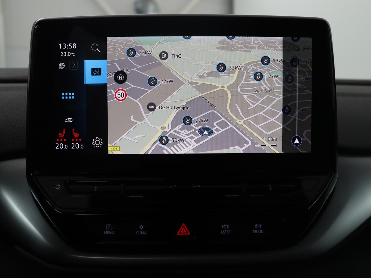 Volkswagen ID.4 Volkswagen ID.4 Pro 77 kWh | SOH 95,4% | Adaptive cruise | Lane assist | Stuur/stoelverwarming | Climate control | Sfeerverlichting | Carplay | Park assist | 20″ velgen