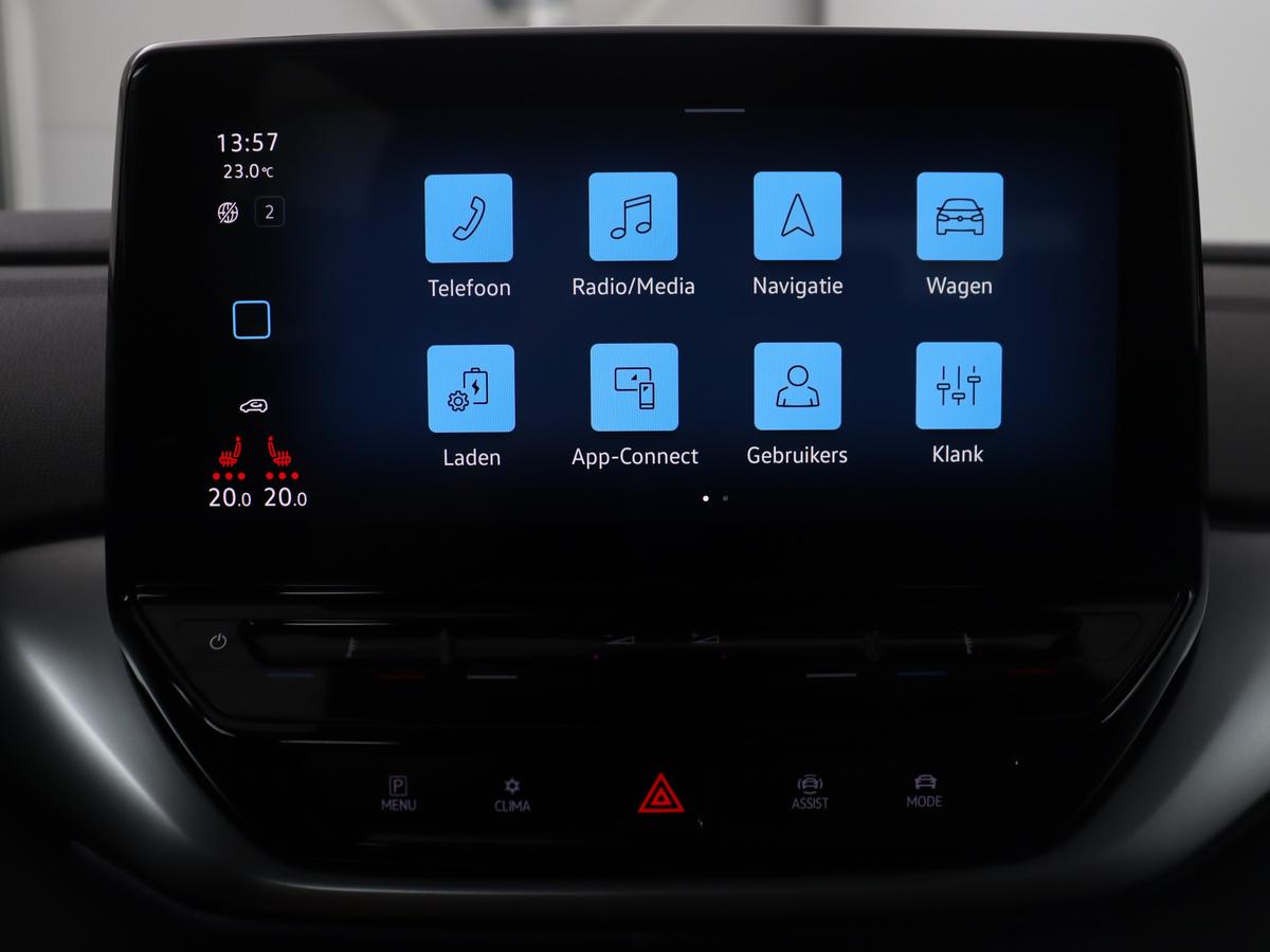 Volkswagen ID.4 Volkswagen ID.4 Pro 77 kWh | SOH 95,4% | Adaptive cruise | Lane assist | Stuur/stoelverwarming | Climate control | Sfeerverlichting | Carplay | Park assist | 20″ velgen