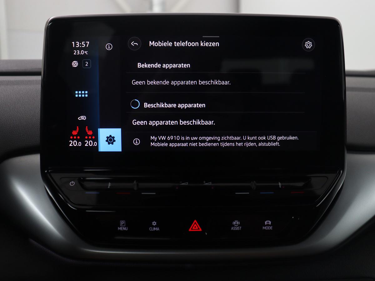 Volkswagen ID.4 Volkswagen ID.4 Pro 77 kWh | SOH 95,4% | Adaptive cruise | Lane assist | Stuur/stoelverwarming | Climate control | Sfeerverlichting | Carplay | Park assist | 20″ velgen