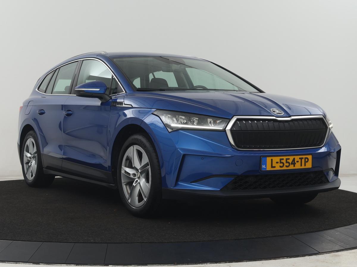 Škoda Enyaq iV Skoda Enyaq iV 60 | SOH 90,7% | Leder | Stoelverwarming | Head-up | Climate control | Navigatie | Carplay | Sfeerverlichting | Camera | Park assist | EV