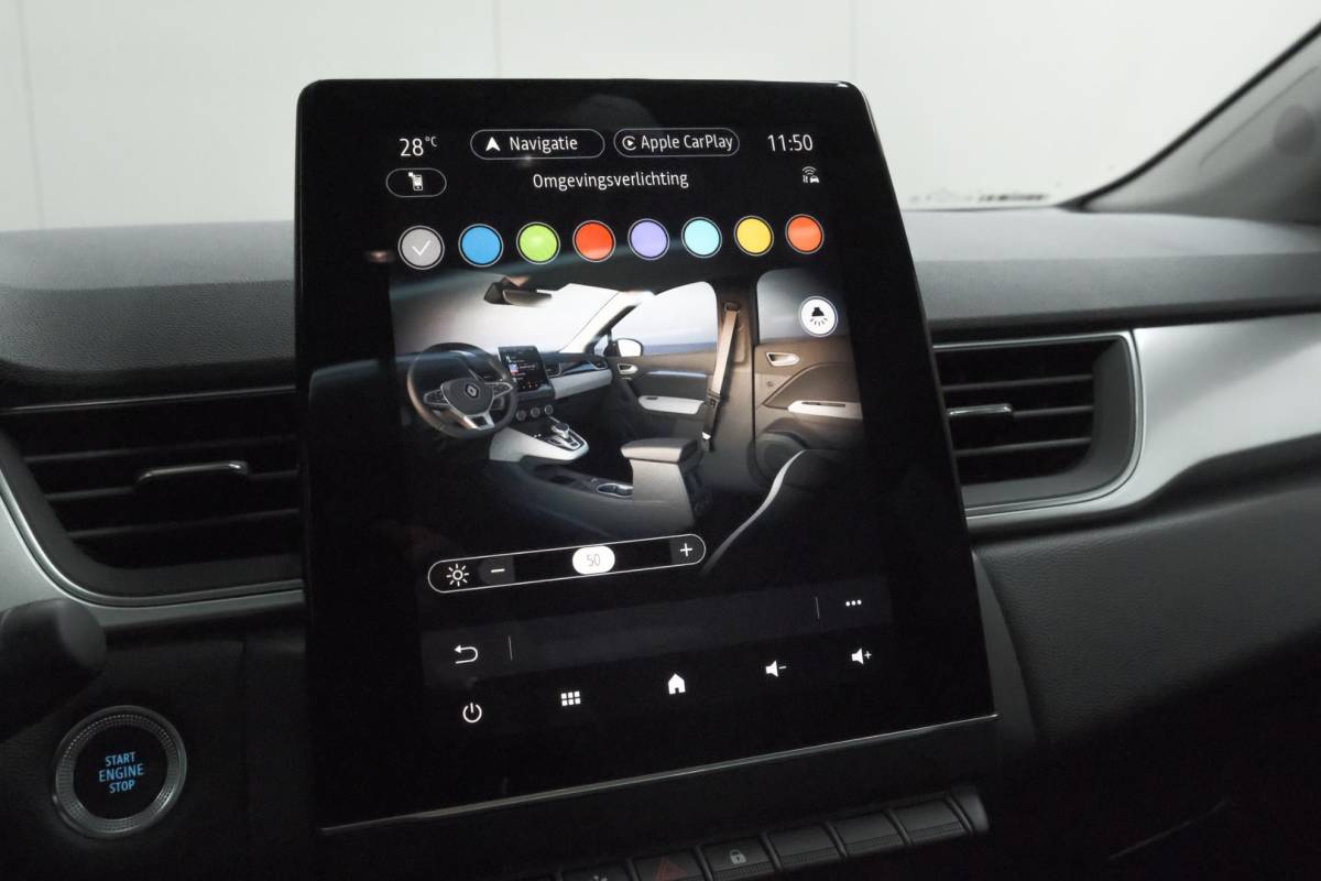 Renault Captur Renault Captur 1.6 E-Tech full hybrid 145 techno | Panoramadak | Camera | Adaptieve Cruise Control | 9.3 Inch Groot Scherm