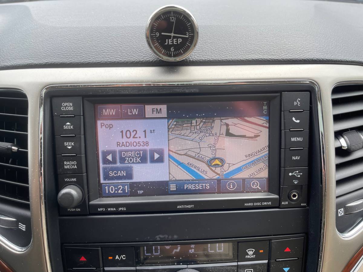 Jeep Grand Cherokee Jeep Grand Cherokee 3.0 CRD GRIJS-KENTEKEN/PANO/MARGE FULL-OPTION