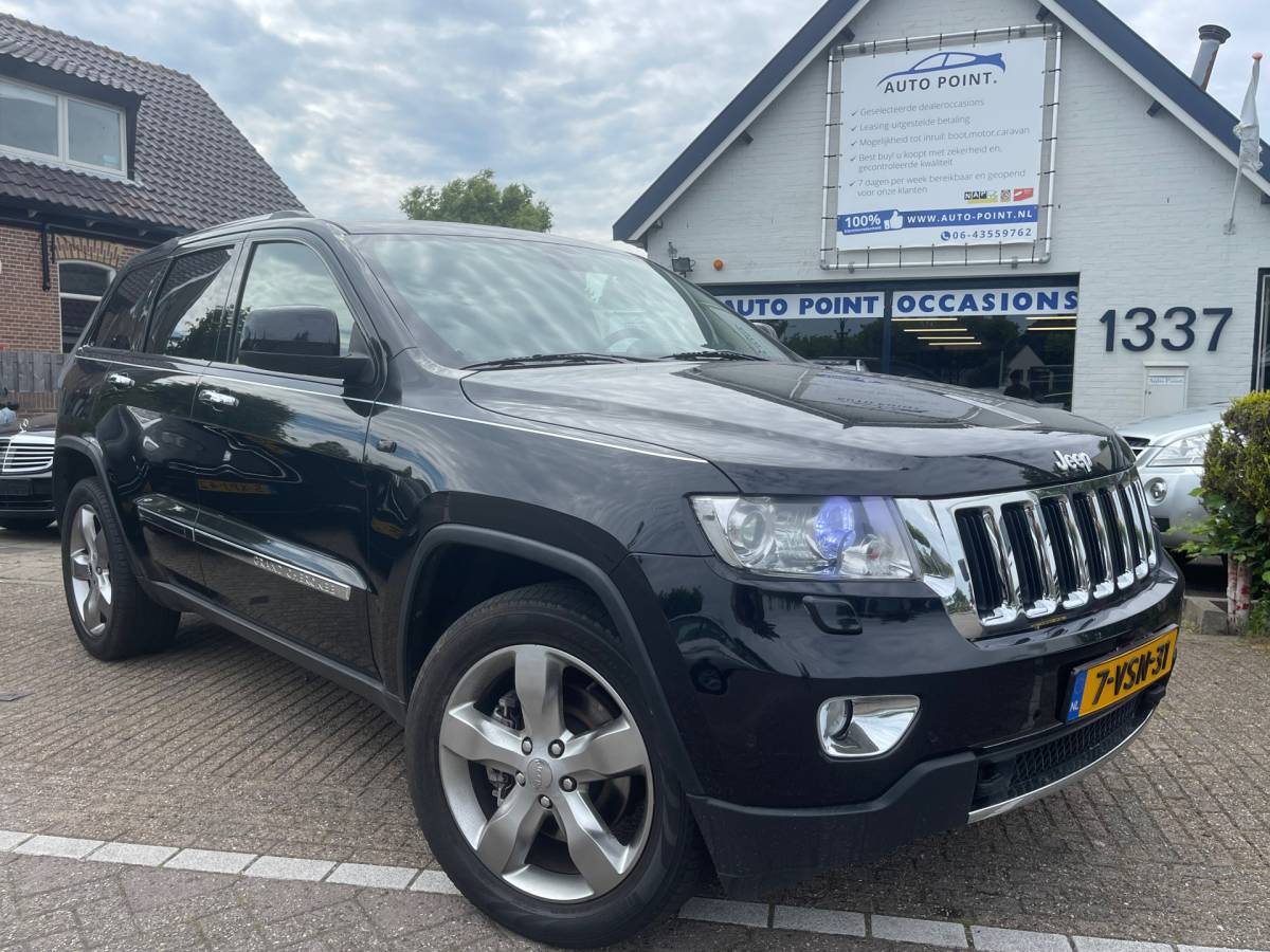 Jeep Grand Cherokee Jeep Grand Cherokee 3.0 CRD GRIJS-KENTEKEN/PANO/MARGE FULL-OPTION