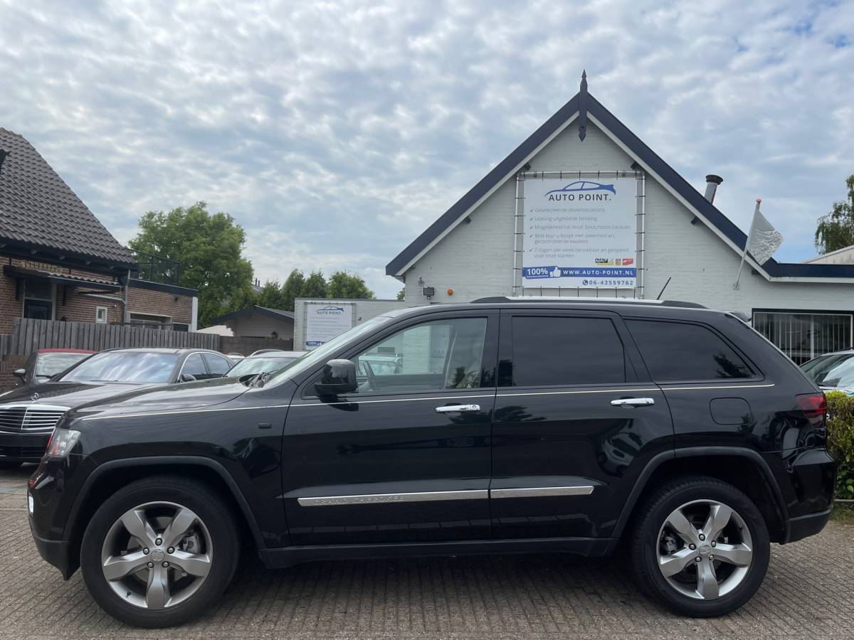 Jeep Grand Cherokee Jeep Grand Cherokee 3.0 CRD GRIJS-KENTEKEN/PANO/MARGE FULL-OPTION