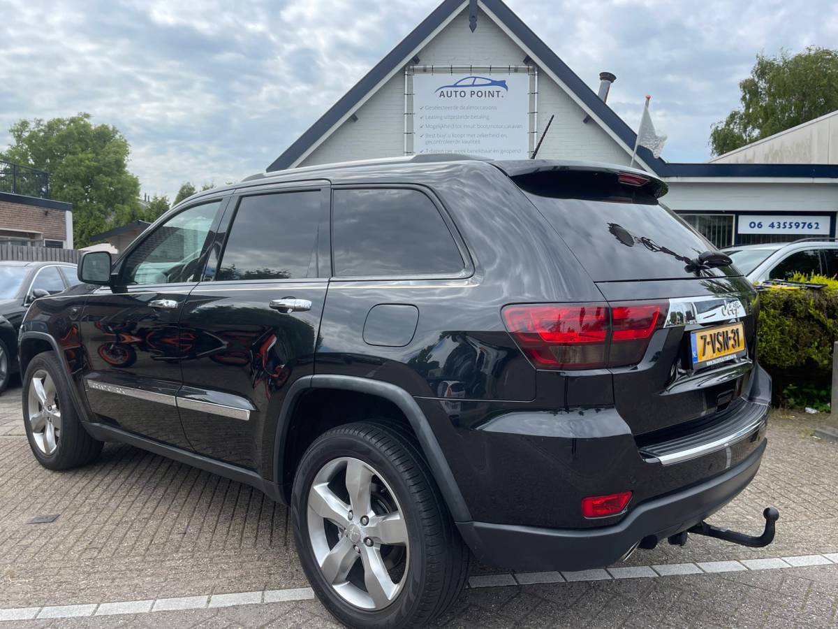 Jeep Grand Cherokee Jeep Grand Cherokee 3.0 CRD GRIJS-KENTEKEN/PANO/MARGE FULL-OPTION