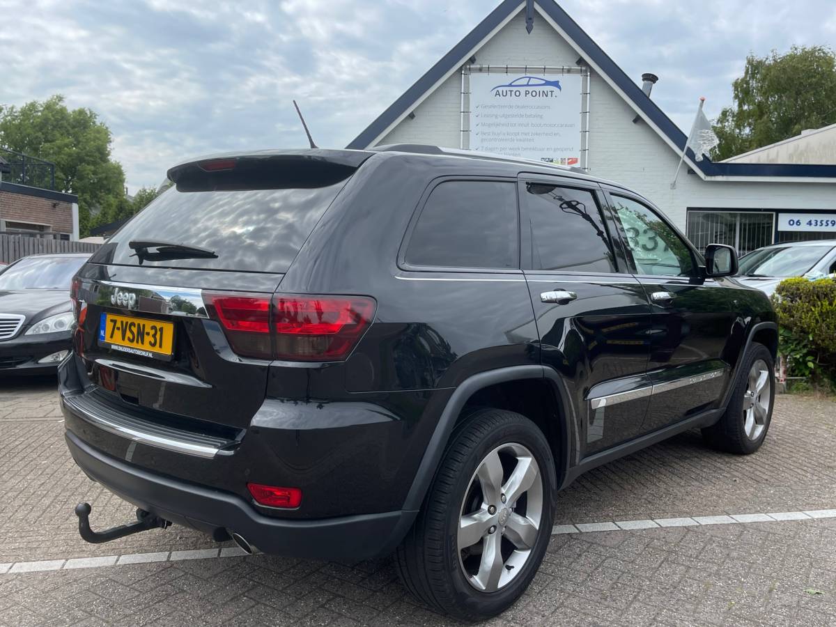 Jeep Grand Cherokee Jeep Grand Cherokee 3.0 CRD GRIJS-KENTEKEN/PANO/MARGE FULL-OPTION