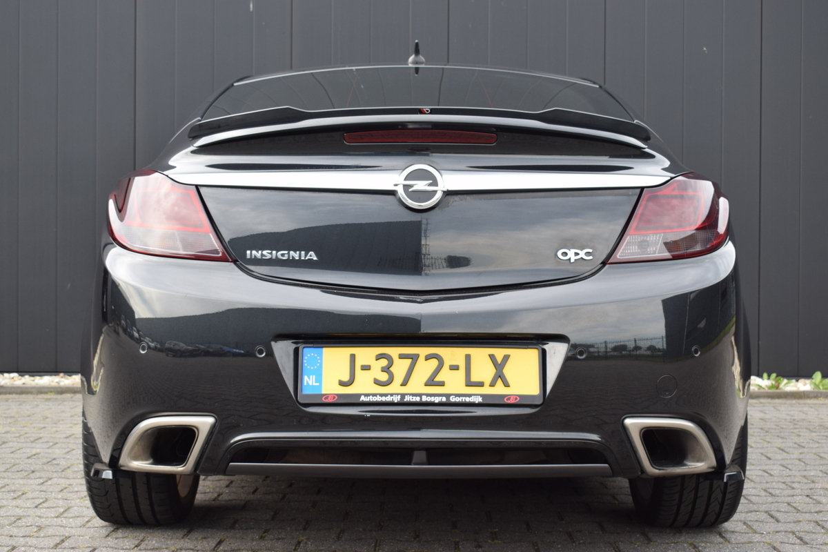 Opel Insignia Opel Insignia 2.8 Turbo 325pk OPC Automaat 4×4 Bi-Xenon | Recaro Sportstoelen | Zwart Leder | Schuif/Kanteldak | Infinity Audio